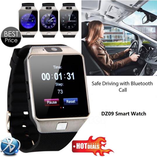 Smart Watches DZ09 SIM/TF Support Bluetooth Sports Smartwatch Digital WristWatch Android and Iphone Fast delivery within 1-5 days