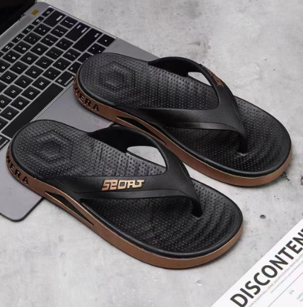 Men sandals beach Flip Flops Shes summer slippers high quality beach sandals non-slip zapatos hombre casual shoes  Fast delivery within 1-5 days