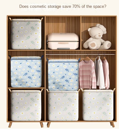 Fast delivery within 1-5 days New Arrival 180 L high-capacity Clothes Quilt Bins Container Organizers with Handle Fabric Storage Boxes with Lids for Bedroom Closet Wardrobe