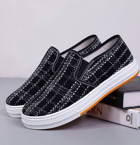 Fashionable women's casual shoes flat shoes for girls single shoes for students Loafers breathable soft soled shoes for girls women's shoes  Fast delivery within 1-5 days