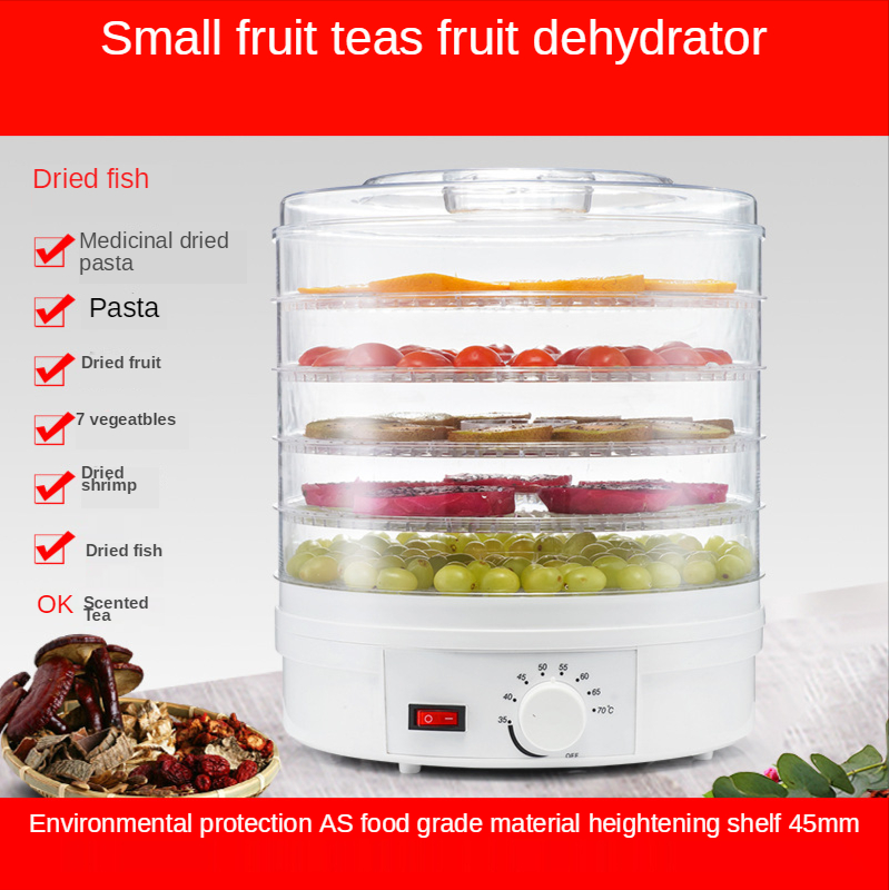 Food dehydrator fruit drying dish dryer vegetable electric 5 beef fruit meat