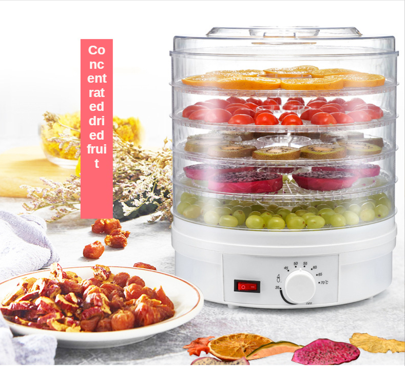 Food dehydrator fruit drying dish dryer vegetable electric 5 beef fruit meat