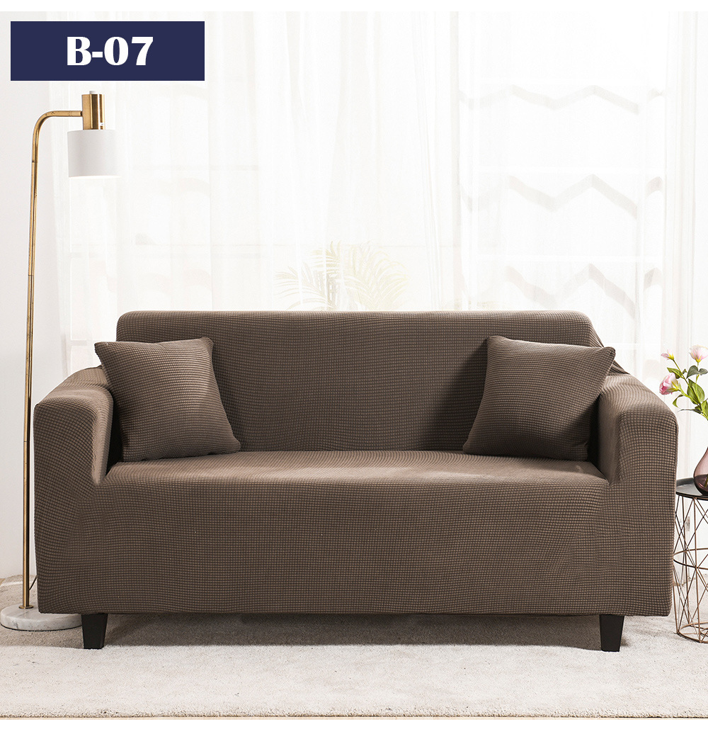 Sofa cover corn grid corn kernels all-inclusive non-slip sofa cover