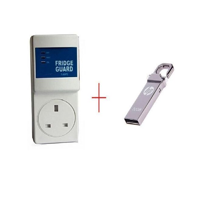 MK Electronics Fridge Guard + Free 32Gb Hp Flash disk