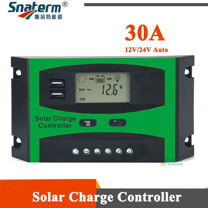 Generic Solar Charger Controller – 12/24V – 30A