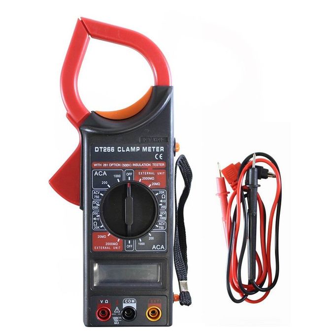 Digital Clamp Meter Multimeter AC/ Current Volt Tester