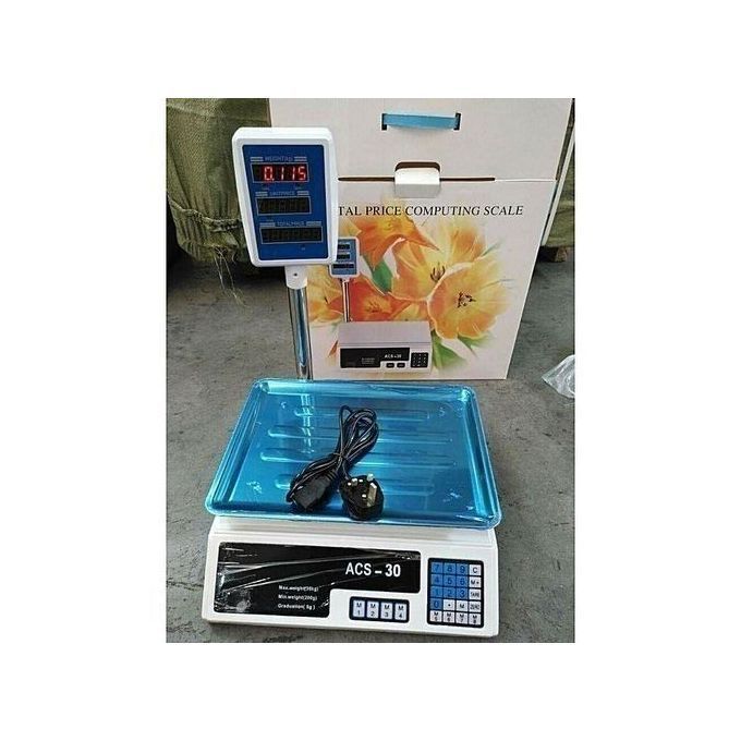 ACS ELECTRONIC WEIGHING SCALE-3OKGS