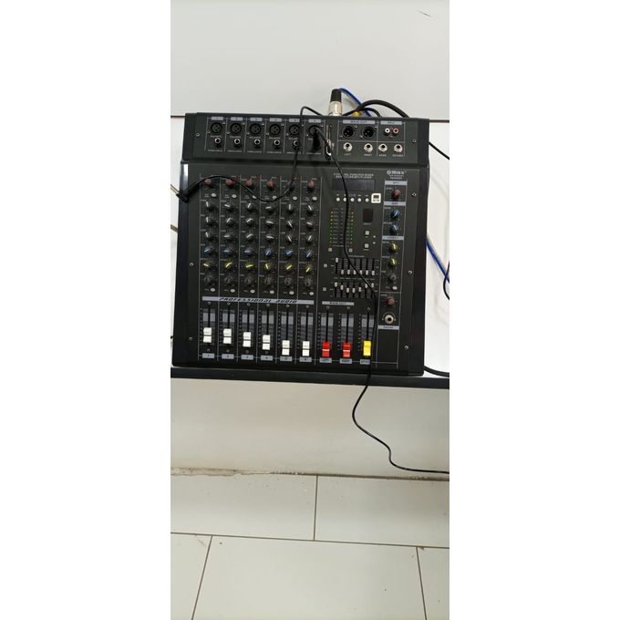 Omax Audio Powered Mixer, 6 Channel