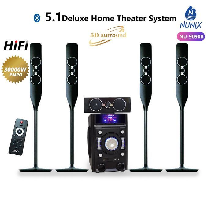 Nunix NU-9090A 5.1 Deluxe Home Theatre System