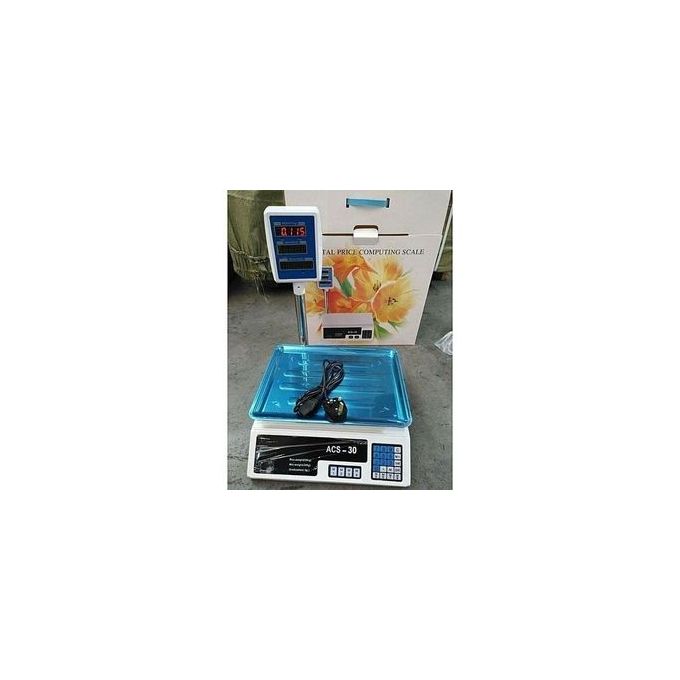 DIGITAL WEIGHING SCALE ACS 30KG DIGITAL WEIGHING SCALE