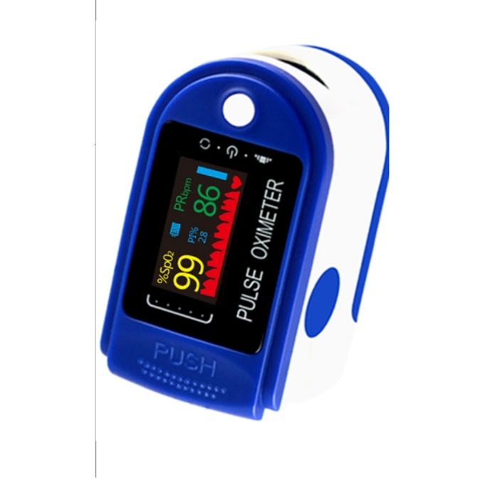 Finger Tip Pulse Oximeter Heart Rate Blood Pressure Monitor