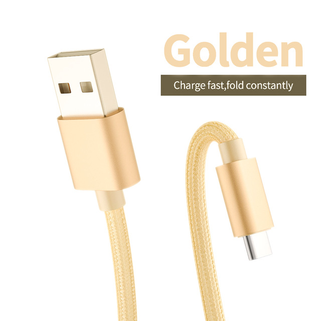 USB Type C Data Cable Fast USB Charging Type-C Charger Data Cable for Redmi Huawei Iphone Samsung