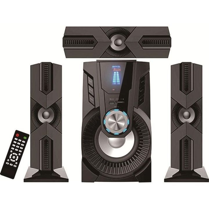 Ampex , 3.1Ch Woofer - 40000W PMPO - Bluetooth black black SPEAKER