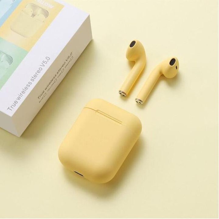 TWS Macaronian Bluetooth Earphones Wireless Popup Airpods phones