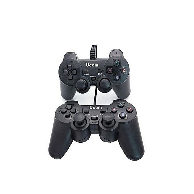 UCOM PC Controller Game Pad TWIN/DOUBLE black