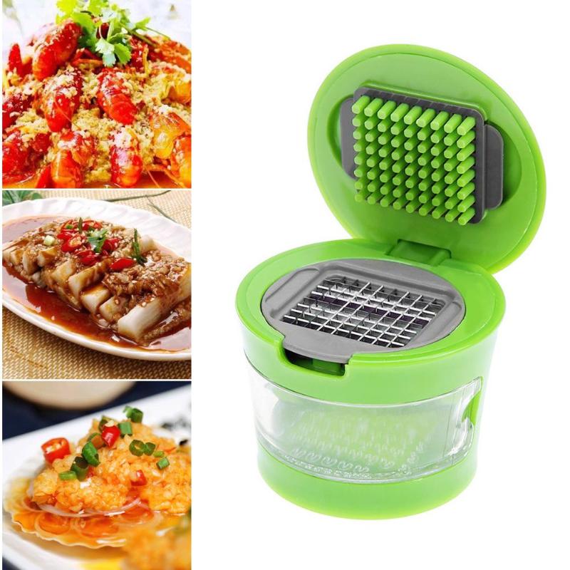 Manual Garlic Grater Portable  Garlic Press Chopper Slicer Hand Presser Grinder Crusher Kitchen Tool