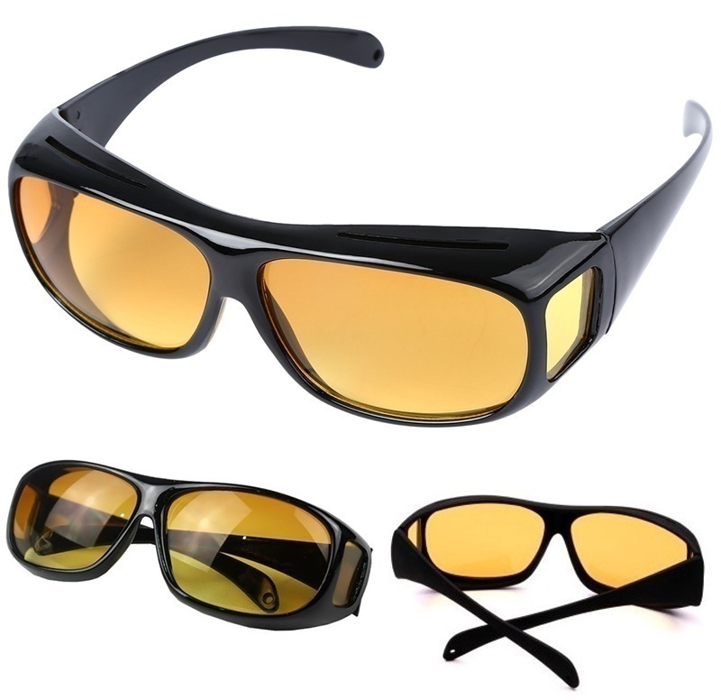 HD Vision Wrap Arounds TV Sunglasses Multifunctional glasses Night Vision Goggles  Sunglasses