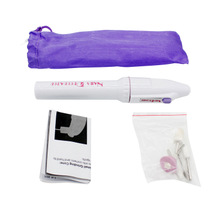 Electric Nail Polishing Drilling Machine Portable Mini Nail Grinding Tool with 5 Drills