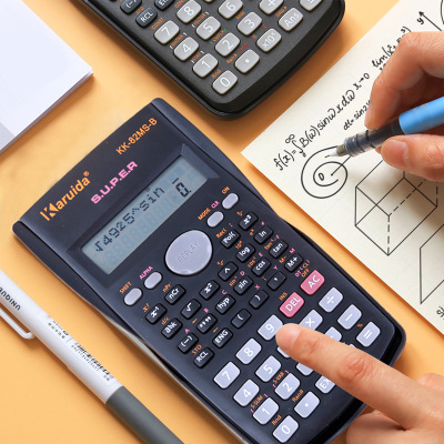 Handheld Student&apos;s Scientific Calculator  Display 82MS-B Portable Multifunctional Calculator