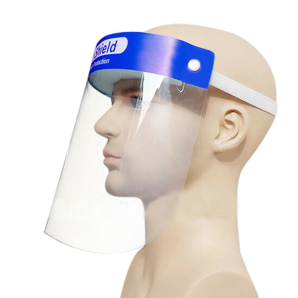 protection shield Splash Transparent Plastic Safety  Shields Screen Spare Visors Eye Faces