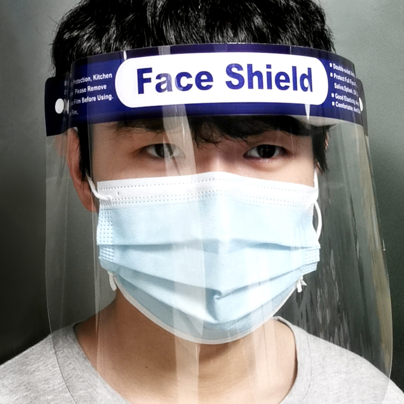 protection shield Splash Transparent Plastic Safety  Shields Screen Spare Visors Eye Faces