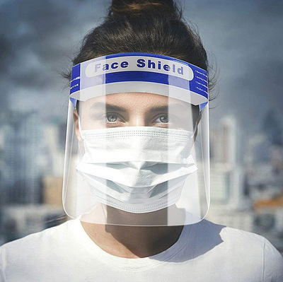protection shield Splash Transparent Plastic Safety  Shields Screen Spare Visors Eye Faces