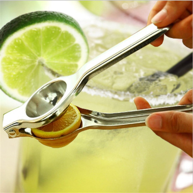 Stainless Steel lemon Squeezer Home Gadgets Manual Fruit Juicer Kitchen Gadgets Cutter Kitchen