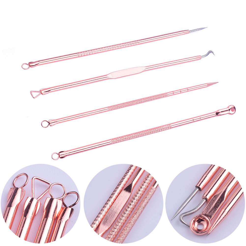 Blackhead Pimple Treatment Pin Kits Comedone Pin Needle Tool Comedones Extractor Set