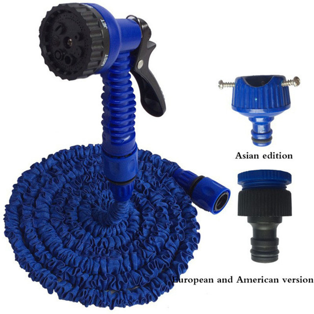 Garden Hose Pipe Water Hose Expandable Magic Hose 7 Patterns Water Gun Foam Pot