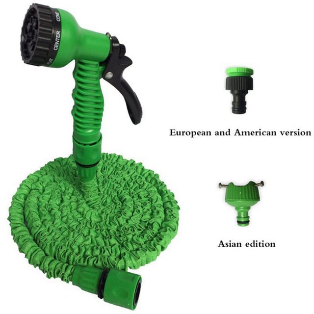 Garden Hose Pipe Water Hose Expandable Magic Hose 7 Patterns Water Gun Foam Pot