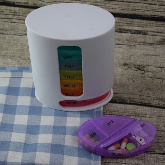Storage Case Compact Organize Mini Pills Storage Box Convenient Medicine Storage Box Pill