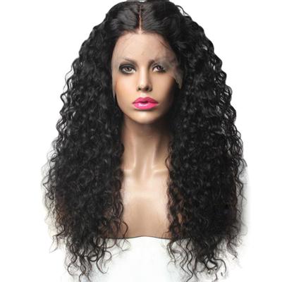 Africa Pre-lace Wig Middle point Long curly hair Chemical fiber headgear