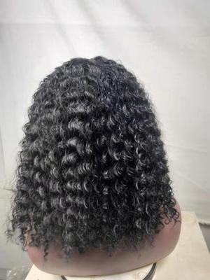 Africa Wig Western style Short curly hair Explode Middle score wig