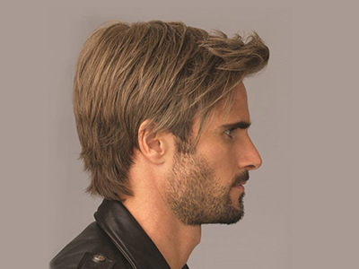 Western style Men Wig fashion Headgear Handsome Chemical fiber headgear wig