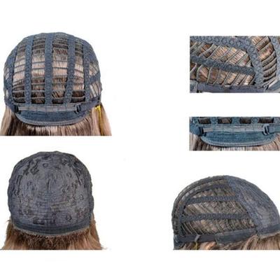 Western style Short straight hair wig Gradient High temperature wire Chemical fiber headgear