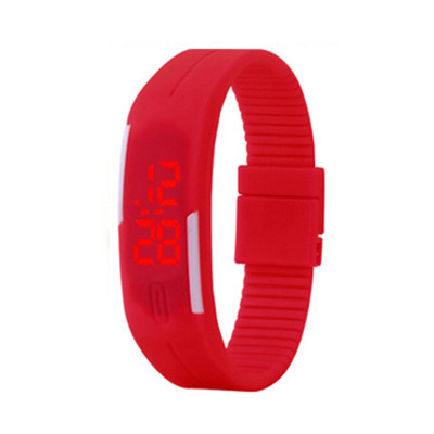 led wristband Silica gel electronic Watch student movement Silica gel electronic watch