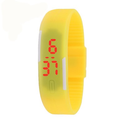 led wristband Silica gel electronic Watch student movement Silica gel electronic watch