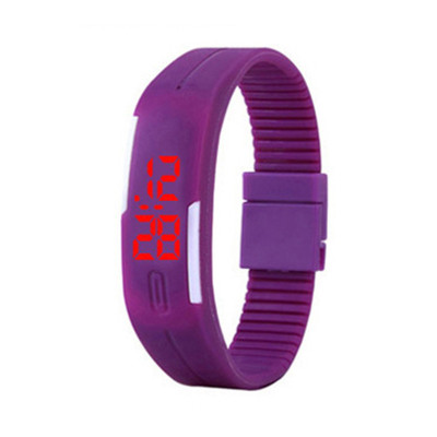led wristband Silica gel electronic Watch student movement Silica gel electronic watch