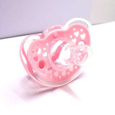 Baby Silicone Pacifier Soothing Infants Bite Chew Supplies Newborn Comfort Appease Nipple