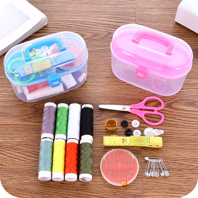 Home Sewing kit  Fabric Sewing needle Suit sewing kit Multifunction Portable sort out Treasure chest