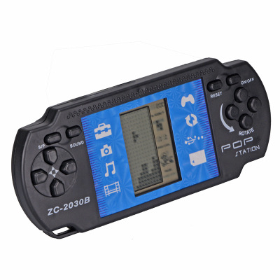 Retro Clasic Childhood Tetris Handheld Game Players Console Electronic Games Toys for Kids