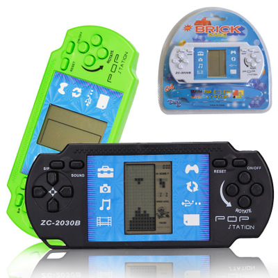 Retro Clasic Childhood Tetris Handheld Game Players Console Electronic Games Toys for Kids