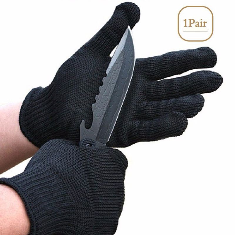 Outdoor Cut Resistant Glove Fishing Steel Mesh Gloves-Safety Food Grade Cutting  Kitchen Work