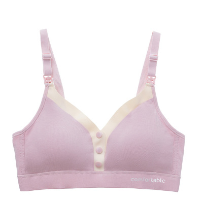 breast-feeding Bra underwear pregnancy Vest underwear Gather Anti-sagging Deduction Feeding