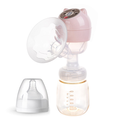 electric Breast pump High suction intelligent Mute massage Milking bottle Pull milk Breast collector