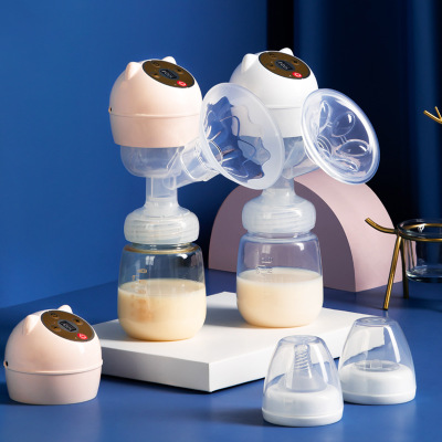 electric Breast pump High suction intelligent Mute massage Milking bottle Pull milk Breast collector