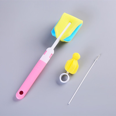 Bottle brush Three-piece suit Bottle brush Pacifier brush Straw brush Cup brush combination