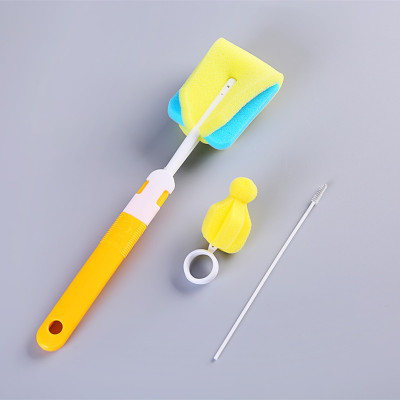 Bottle brush Three-piece suit Bottle brush Pacifier brush Straw brush Cup brush combination