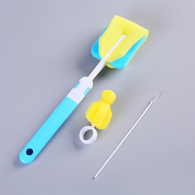 Bottle brush Three-piece suit Bottle brush Pacifier brush Straw brush Cup brush combination