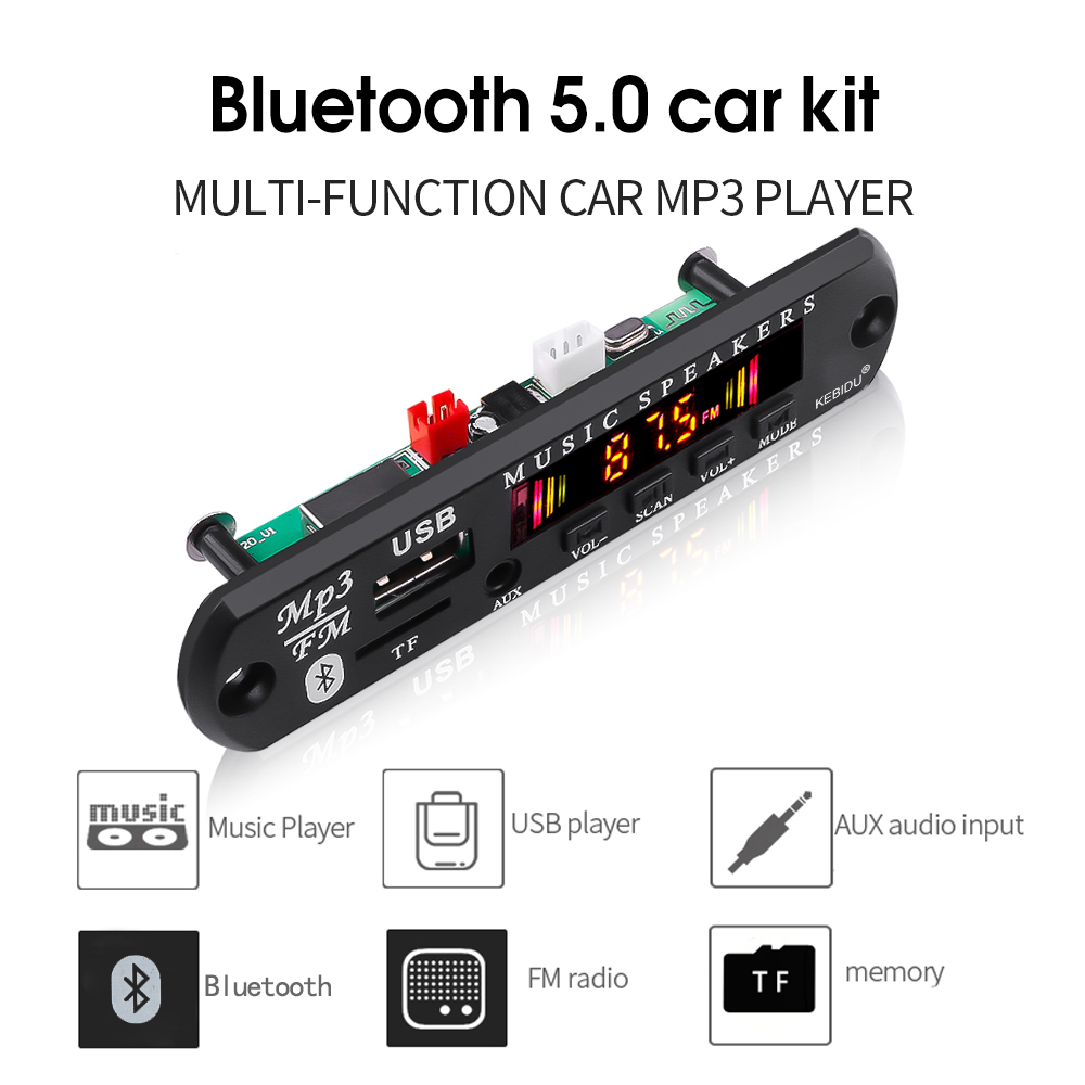 Bluetooth MP3 Decoders decoder Card reader Bluetooth Module sound Accessories Bluetooth Version 5.0